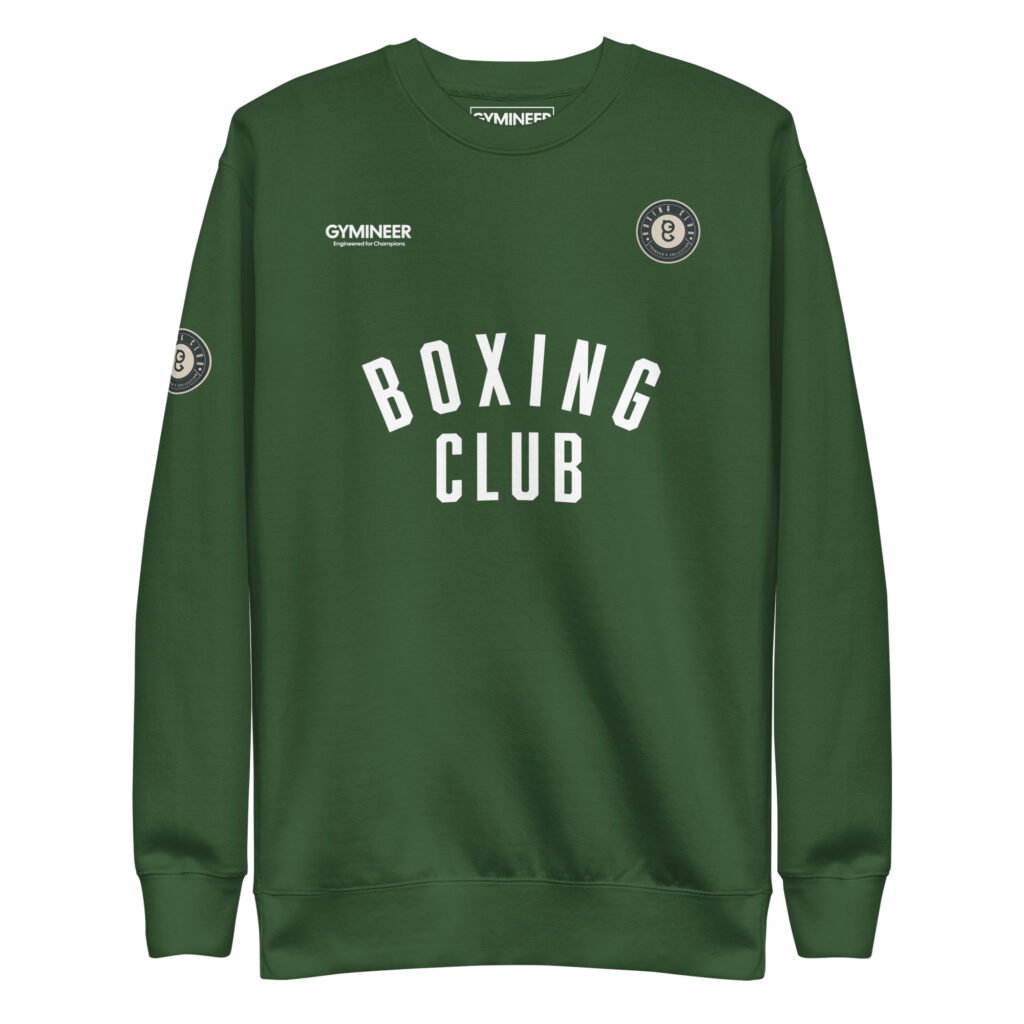 Gymineer Classic Boxing Club FC-001 Sweatshirt Forest Green
