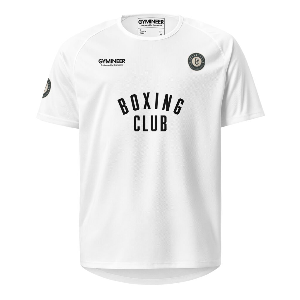 Gymineer Boxing Club Shirt White