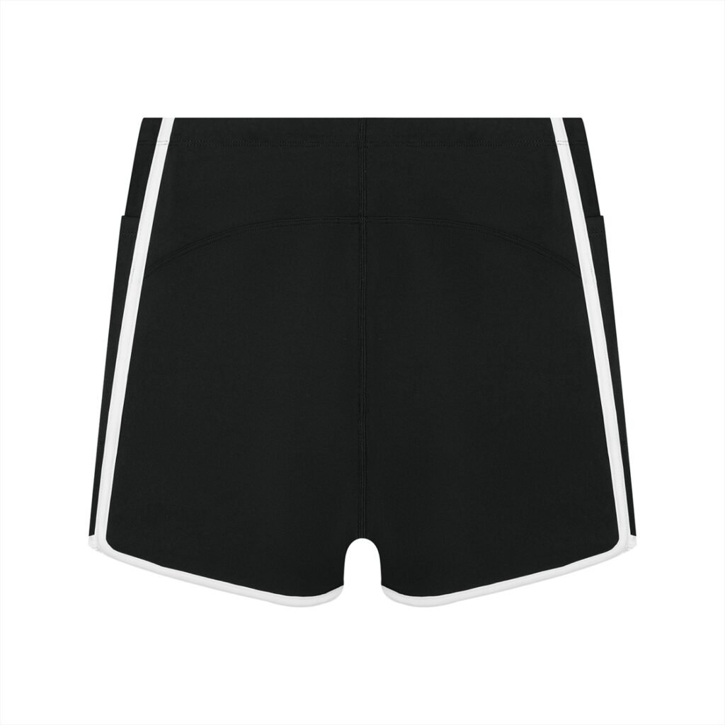 Women's High Waisted Ringer Shorts