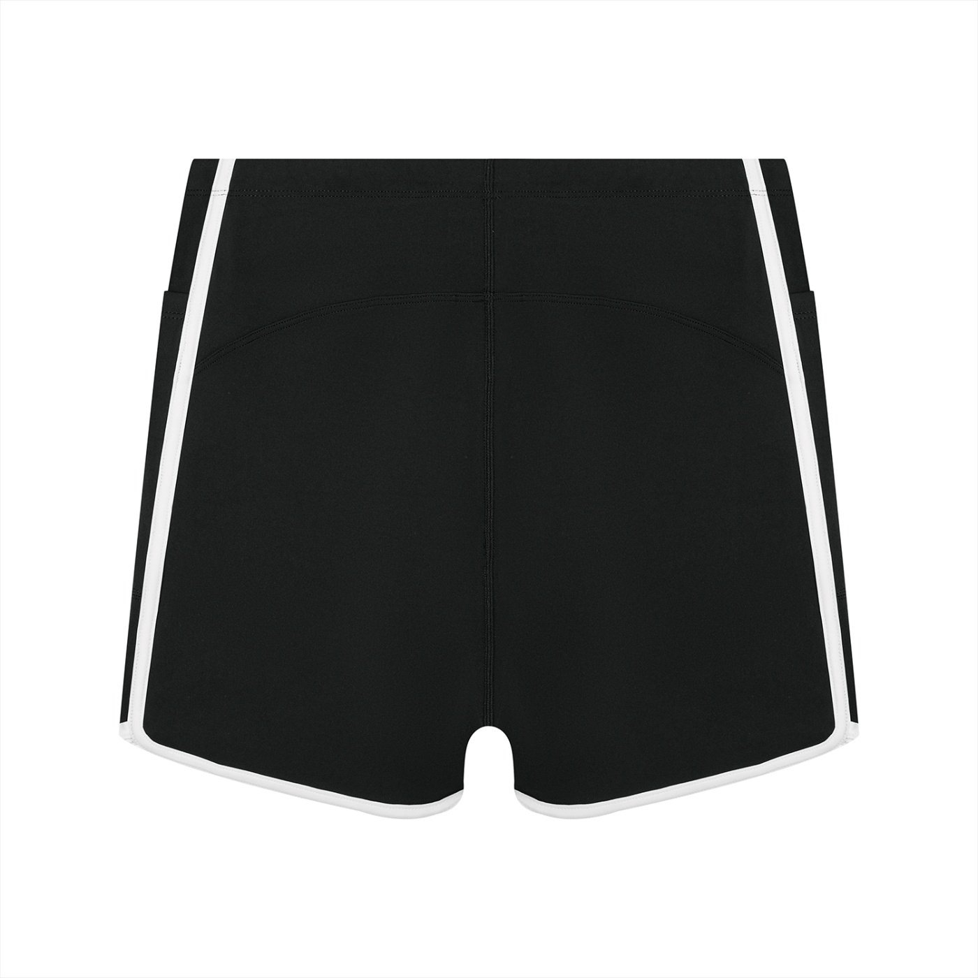 Women's High Waisted Ringer Shorts - Image 2