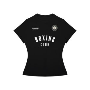 Gymineer FC-001 Performance Short Sleeve Black T-Shirt Women’s - Image 1
